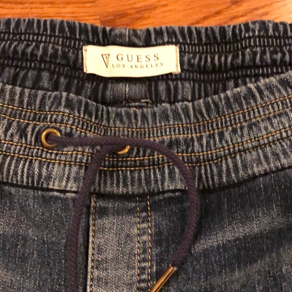 Guess jean cropped joggers - Picture 2 of 4